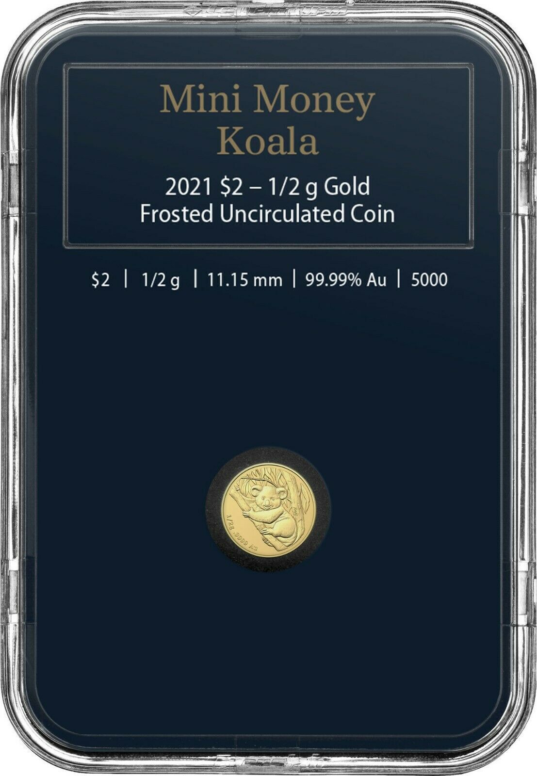 2021 $2 Koala Mini Gold Coin