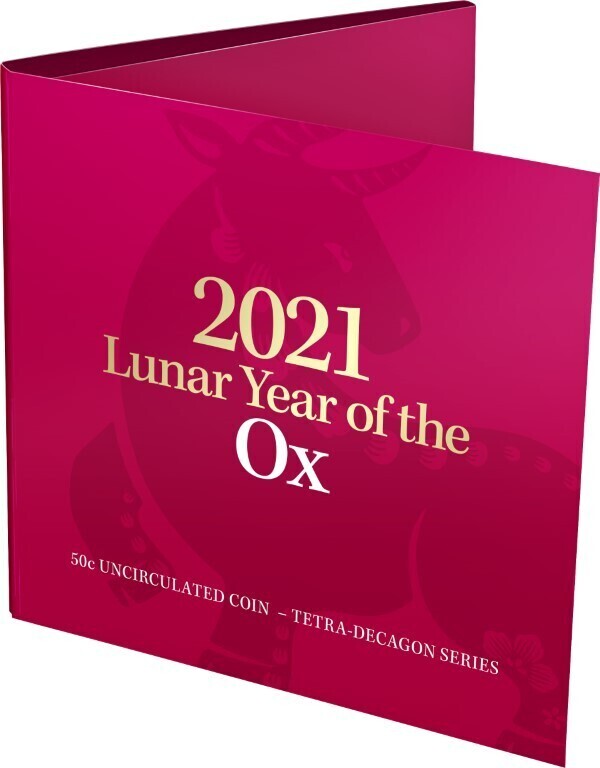 2021 50c Lunar Year of the Ox