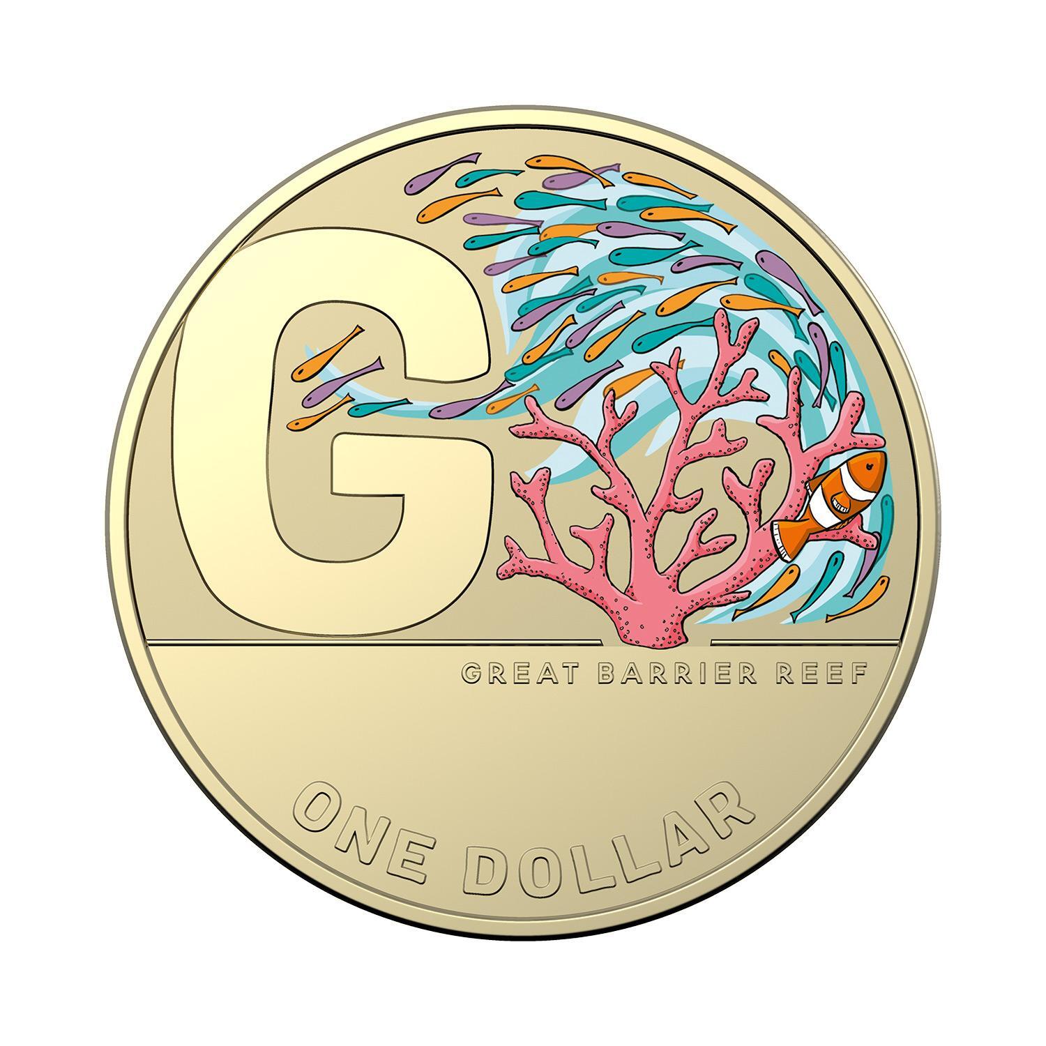 2021 PNC $1 Great Barrier Reef