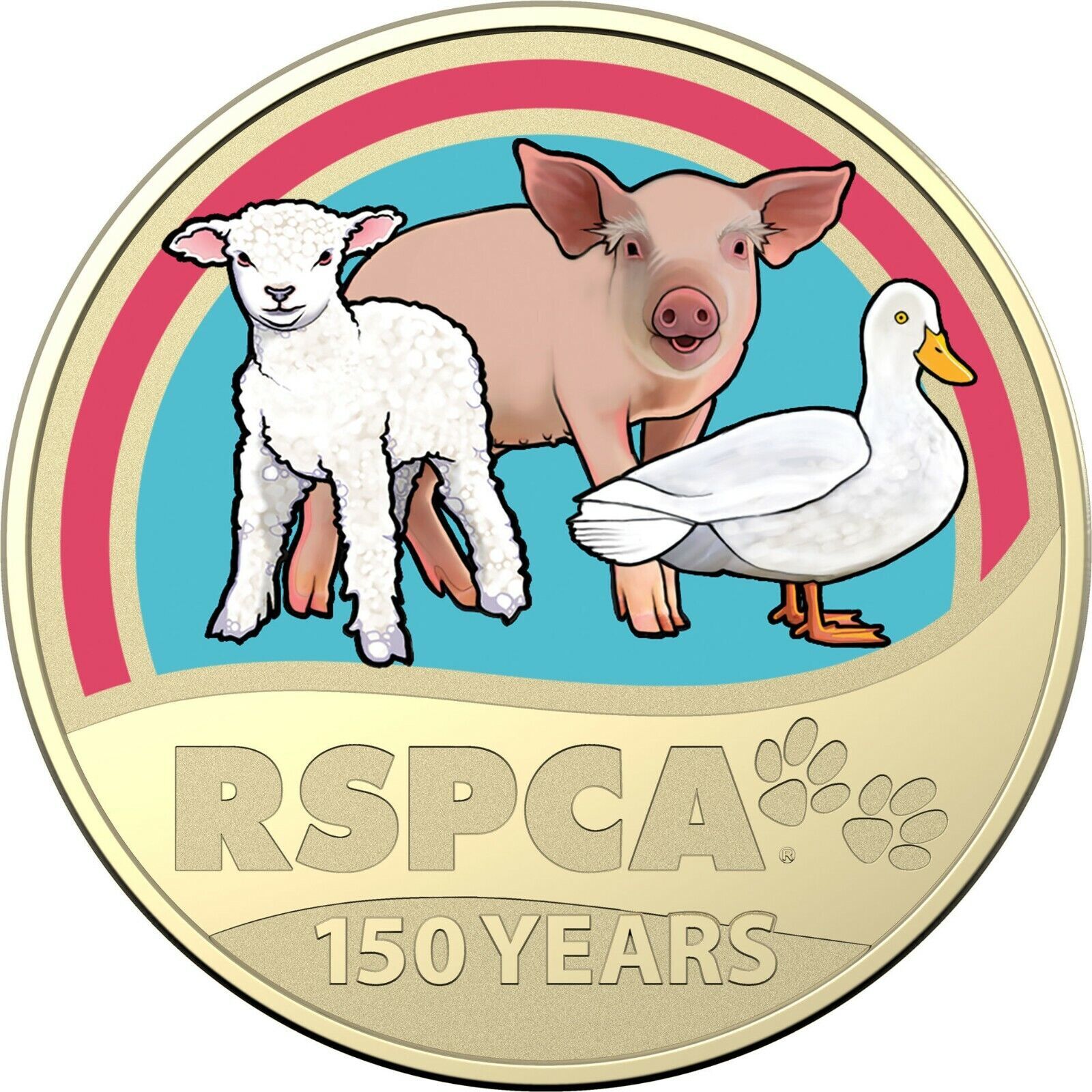 2021 $1 150th Anniversary of the RSPCA