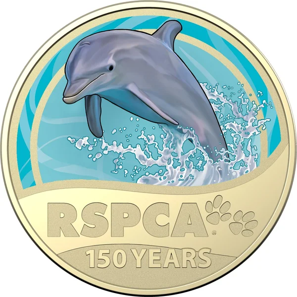 2021 $1 150th Anniversary of the RSPCA - Dolphin Pocket Collector Card