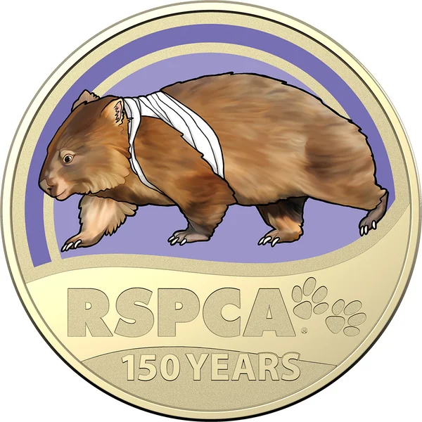 2021 $1 150th Anniversary of the RSPCA - WOMBAT Pocket Collector Card