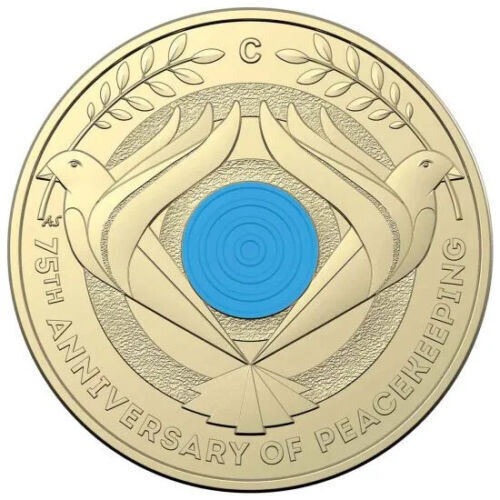 2022 $2 75th Anniversary - Peacekeeping Single Coin
