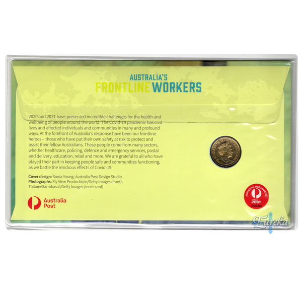 2022 $2 Frontline Workers PNC (Canberra Stamp Show 18 March 2022)