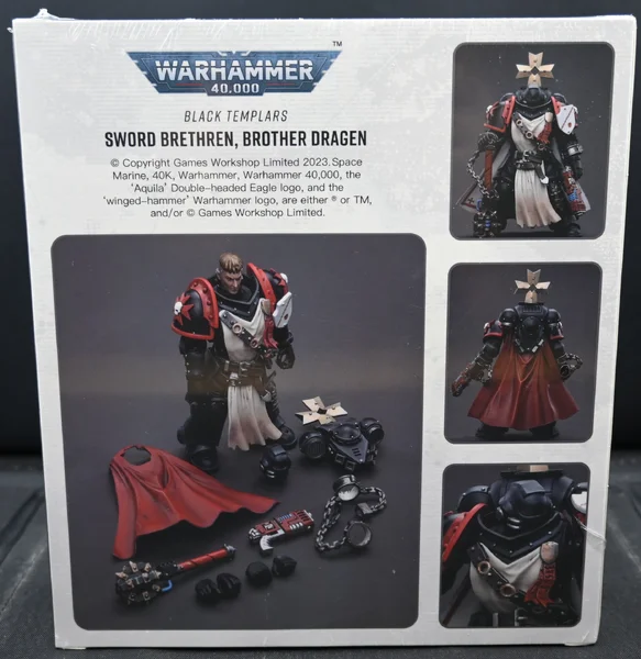 2022 Joytoy Warhammer 40,000 Black Templars Primaris Sword Brethren Harmund