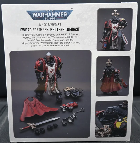 2022 Joytoy Warhammer 40,000 Black Templars Sword Brethren Brother Lombast