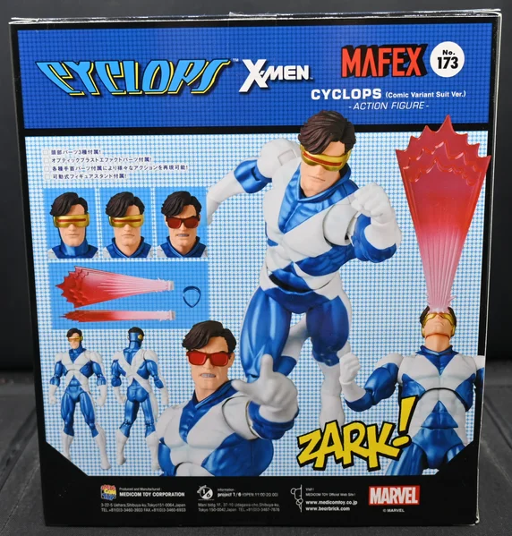 2022 Marvel/Mafex Cyclops (Blue/White Variant) (No.173)