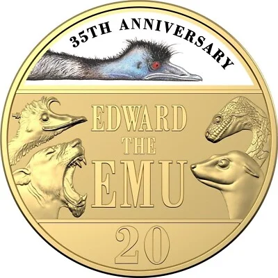 2023 20c 35th Anniversary of Edward the Emu - Special Delux Book Edition