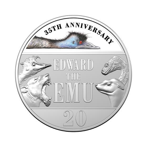 2023 20c 35th Anniversary of Edward the Emu - Special Book Edition