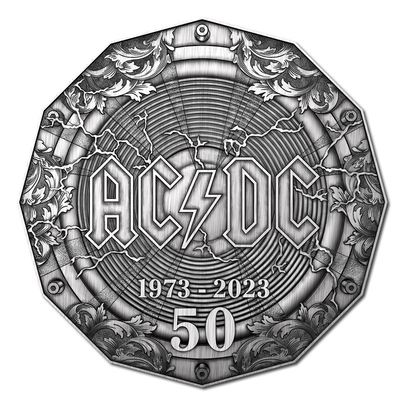 2023 50c AC/DC 50 Years 1973 - 2023