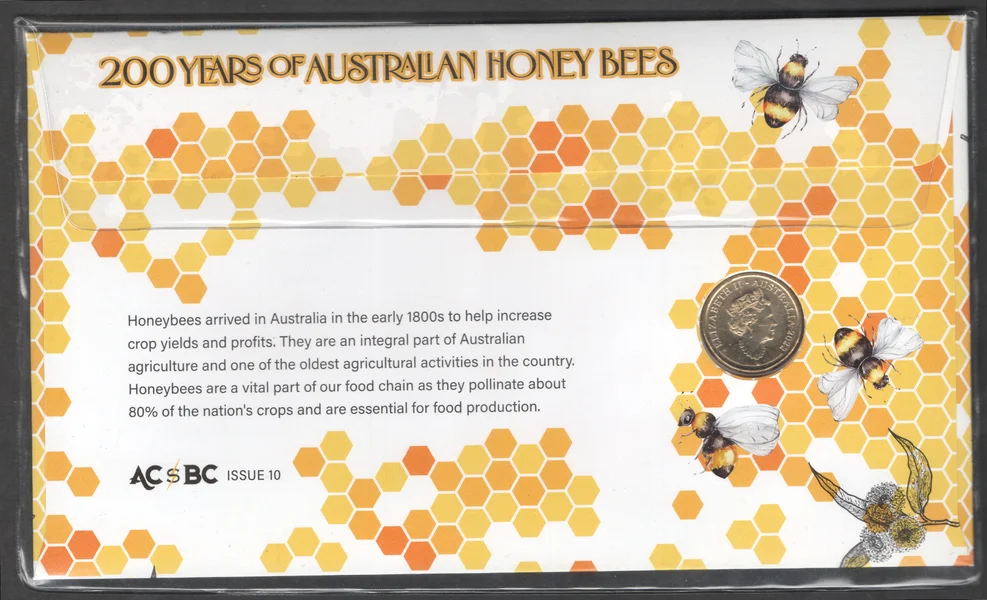 2023 $2 200 years of Australian Honeybees PNC (AC/BC issue 10)