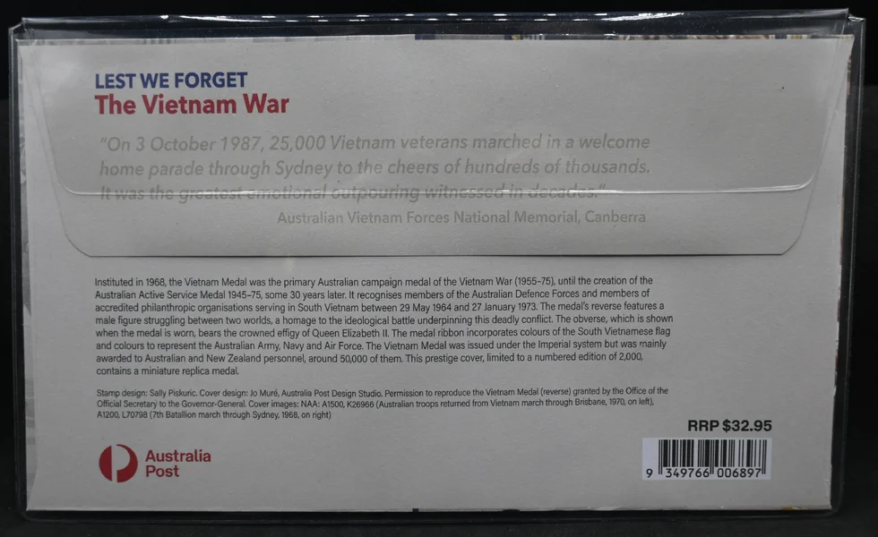2023 Vietnam War Medal (PMC Medallion)