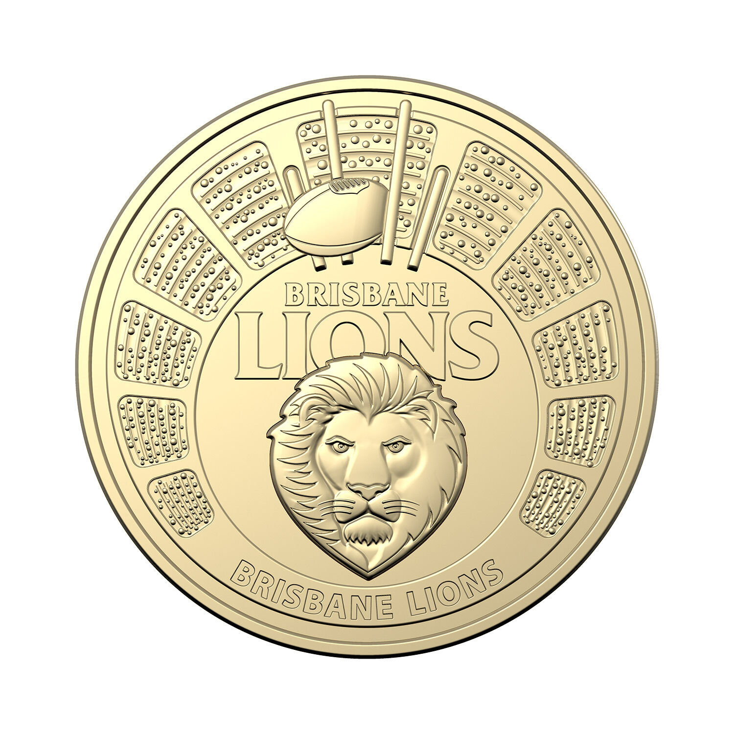 2024 AFL $1 Brisbane Lions Coin