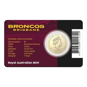 2024 $1 NRL Brisbane Broncos