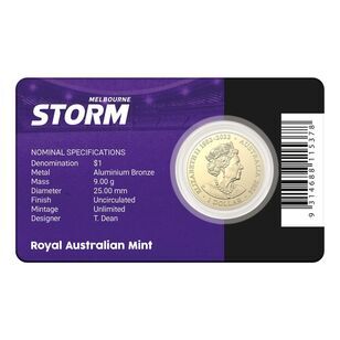 2024 $1 NRL Melbourne Storm