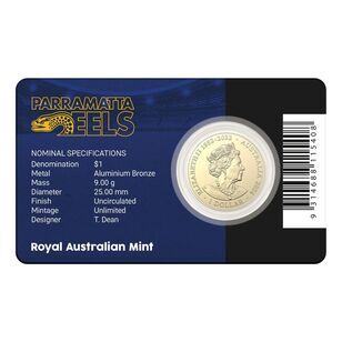 2024 $1 NRL Parramatta Eels