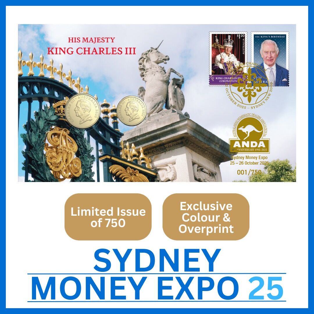 2025 $2 / $1 His Majesty King Charles III - ANDA Exclusive 2-coin PNC