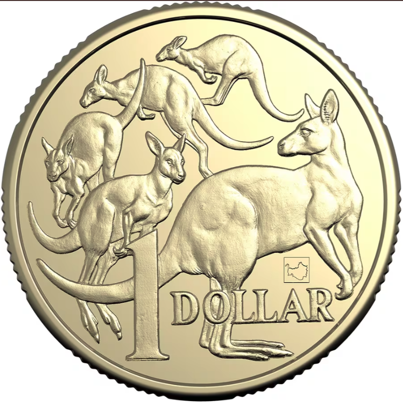 2025 $1 30th Anniversary of ANDA Brisbane Money Expo - Mob of Roos Privy Mark