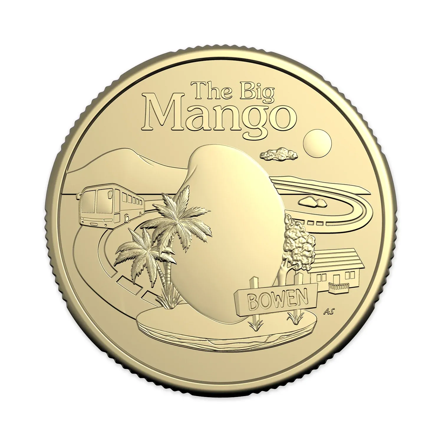 2025 $1 Aussie Big Things 2 - The Big Mango Carded Coin