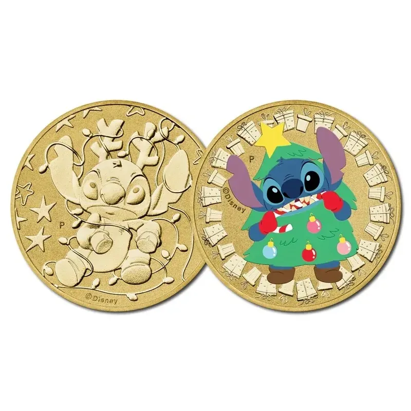 2025 $1 Merry Stitchmas 2-coin Disney PNC