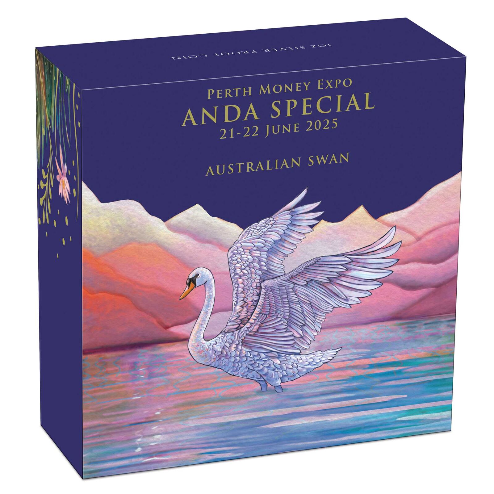 2025 1oz Perth Money Expo ANDA - Special Australian Swan Silver Proof