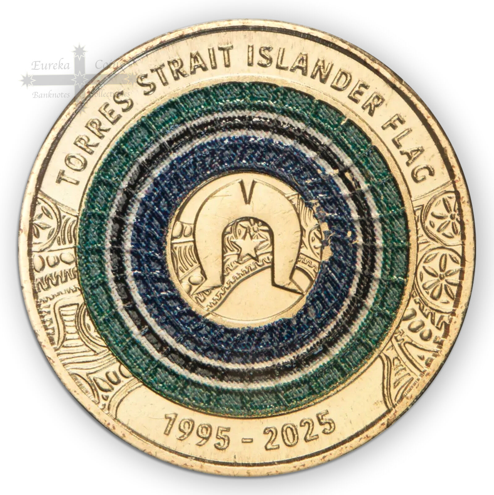 2025 $2 30th Anniversary of the Torres Strait Islander Flag UNC Single Coin