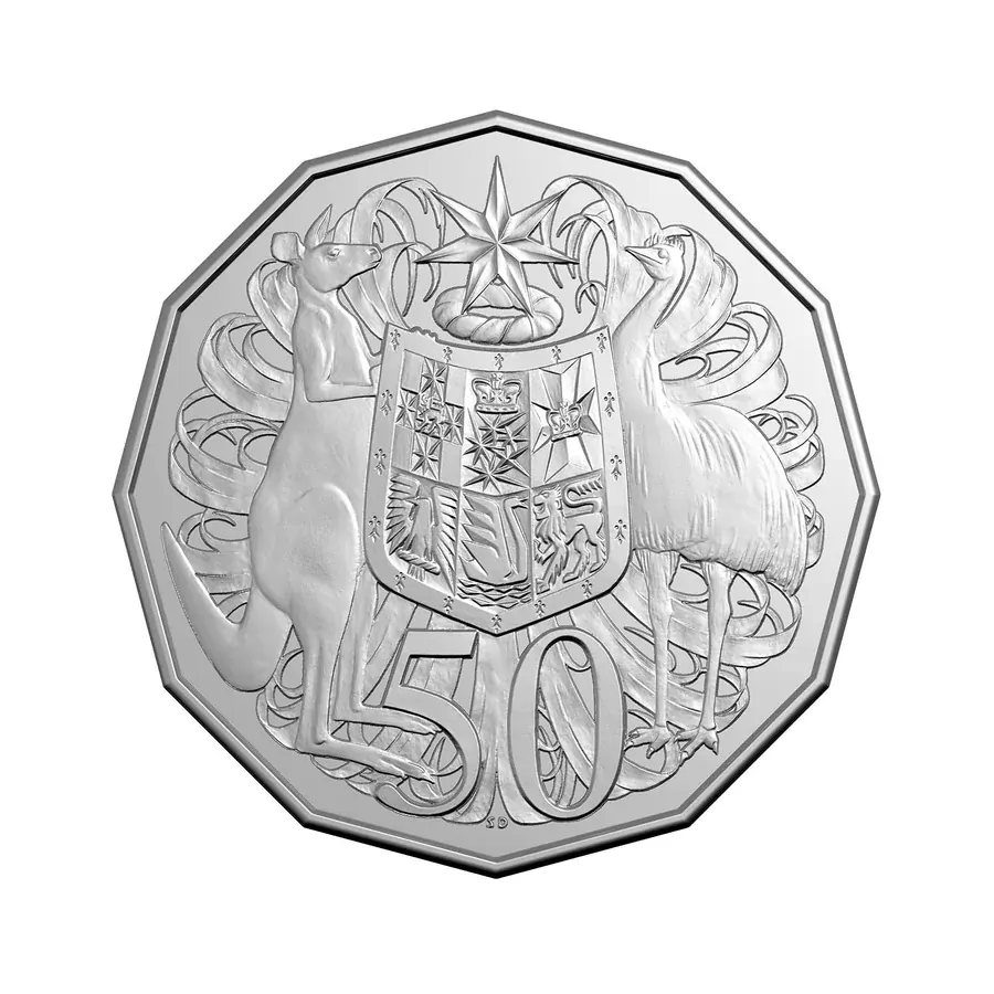 2025 50c His Majesty King Charles III PNC