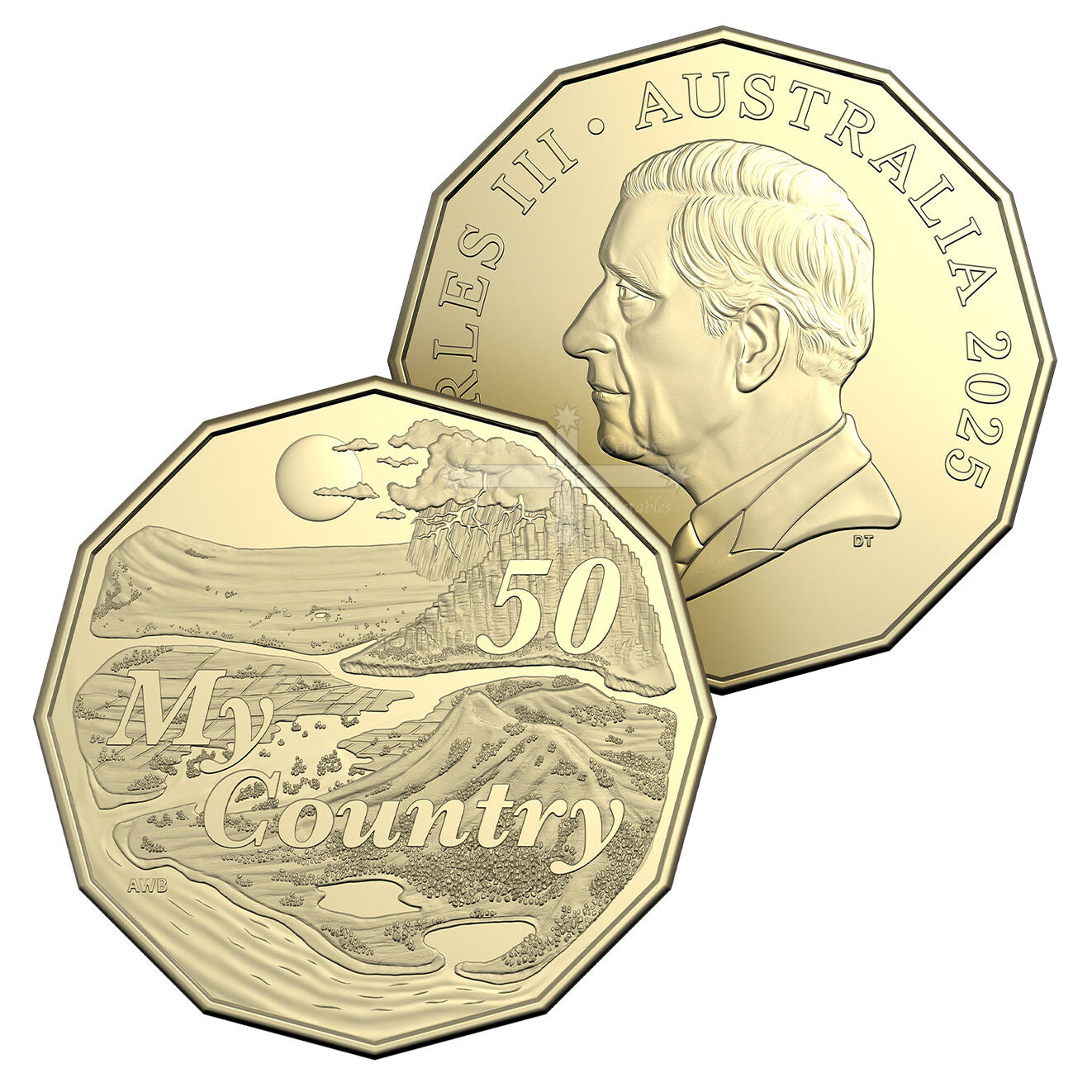 2025 50c Dorothea Mackellar - My Country PNC