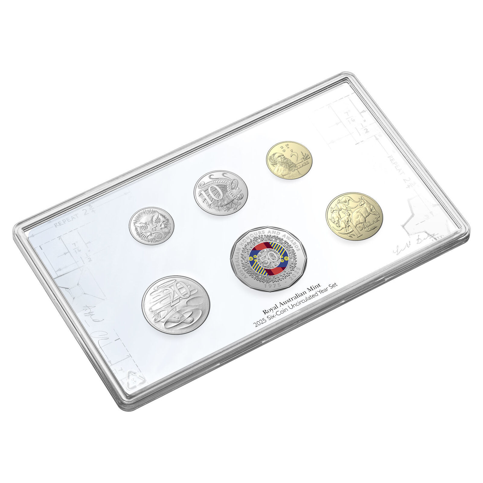 2025 Mint Set - 50 Years of the Australian Honours and Awards System 