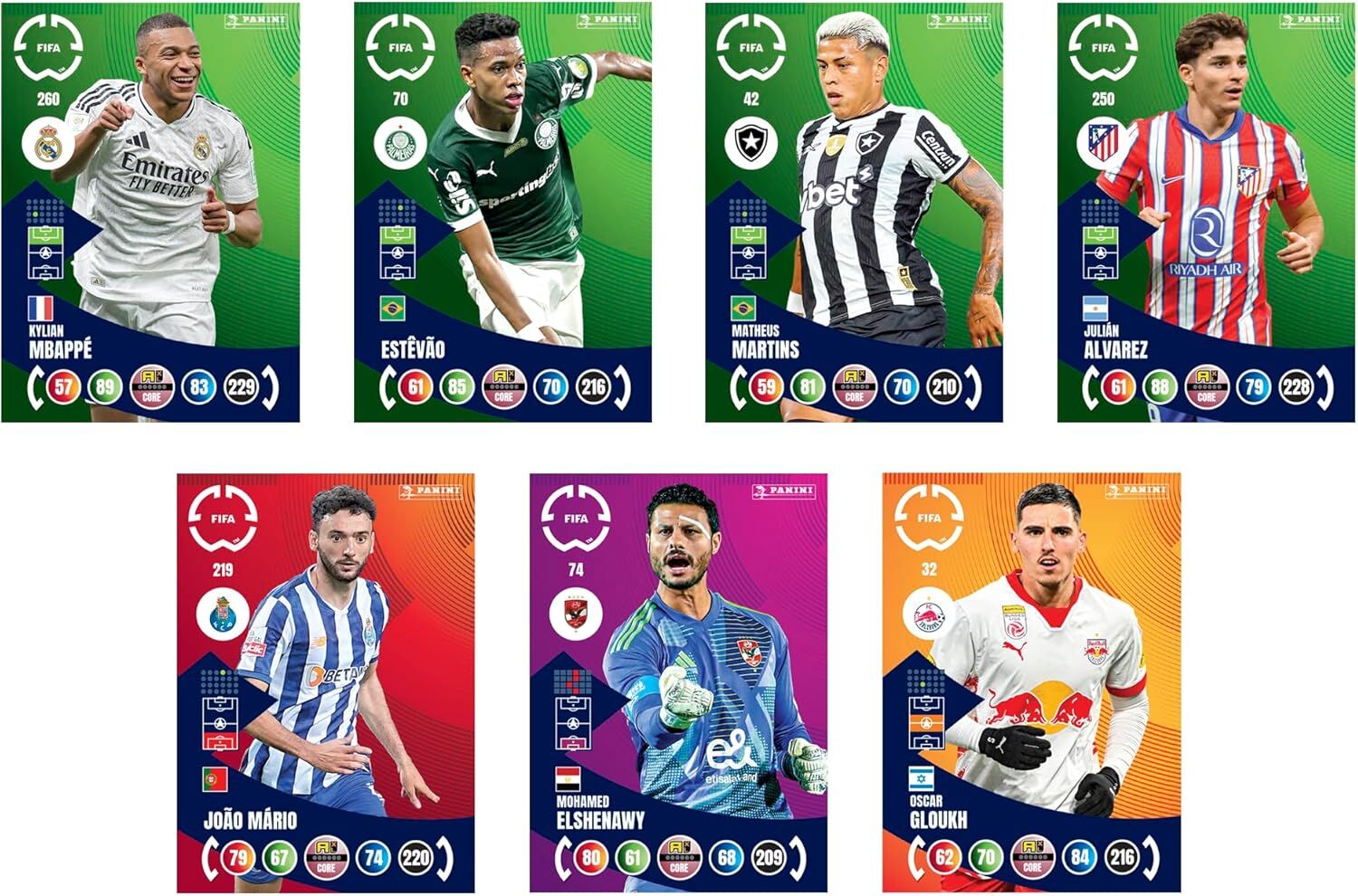 FIFA Club 2025 World Cup Collectible Trading Cards 