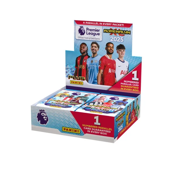  Premier League Panini Adrenalyn PLUS - EPL Soccer Trading Cards Pack