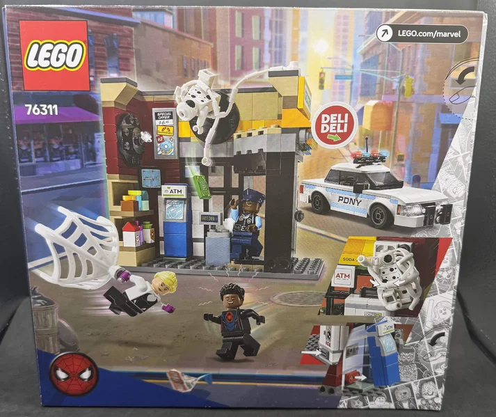 2025 LEGO Marvel Across The Spider-Verse Miles Morales vs. the Spot (76311)