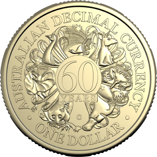 2026 $1 60th Anniversary of Decimal Currency Mintmark & Privy Mark 4-Coin Set 