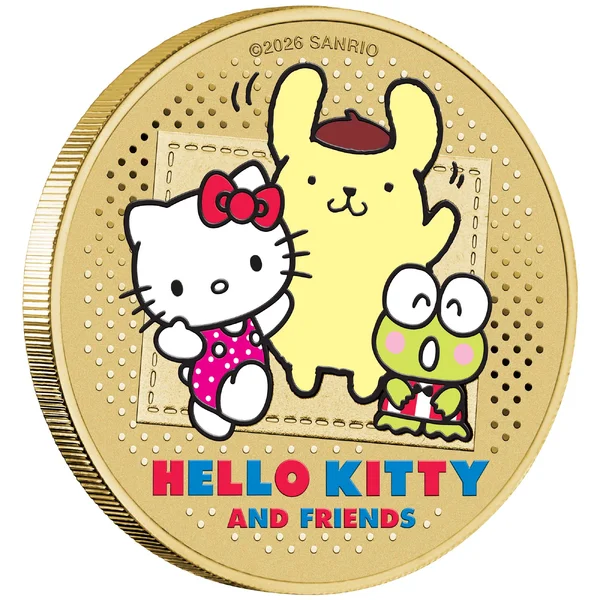 2026 $1 Hello Kitty: Pompompurin and Kerokerokeroppi PNC