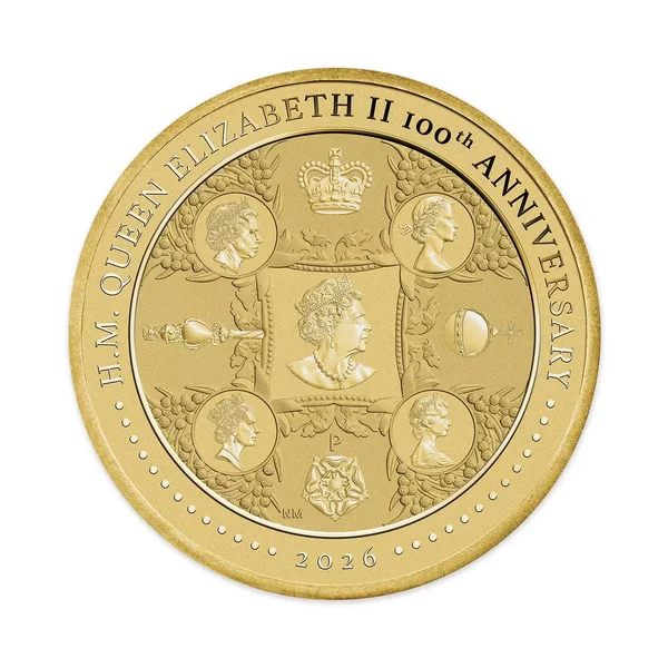 2026 $1 100 Years of Queen Elizabeth's Birth PNC