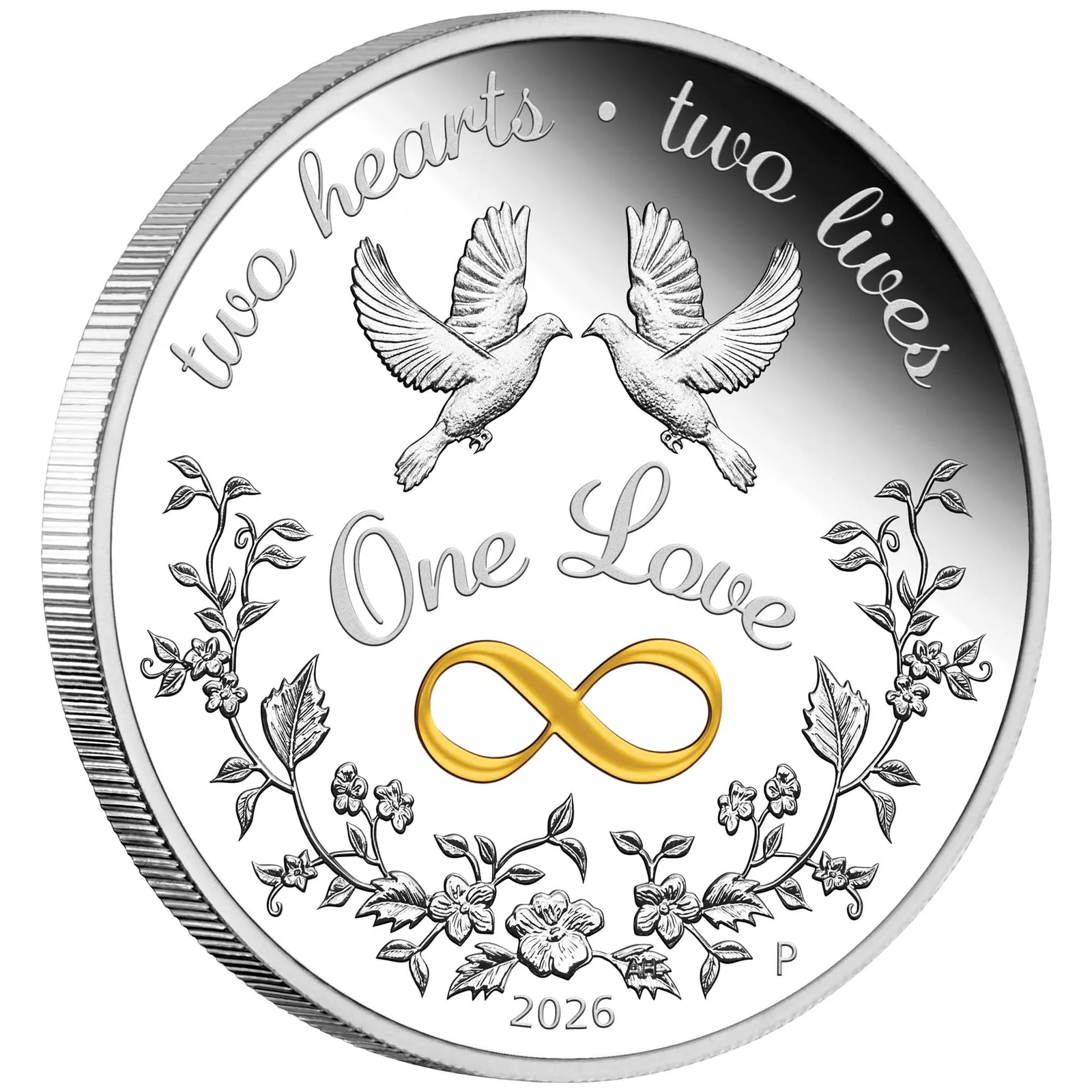 2026 1oz One Love Silver Proof Coloured Coin
