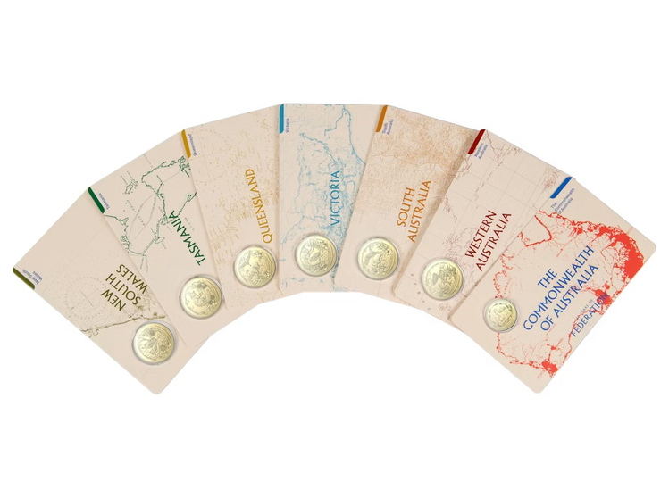 2026 Seven-Coin Set – 125 Years of Federation UNC Collection