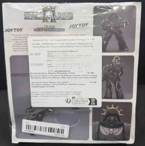 2026 JoyToy Warhammer 40k: Game Edition Iron Hands Heavy Intercessor