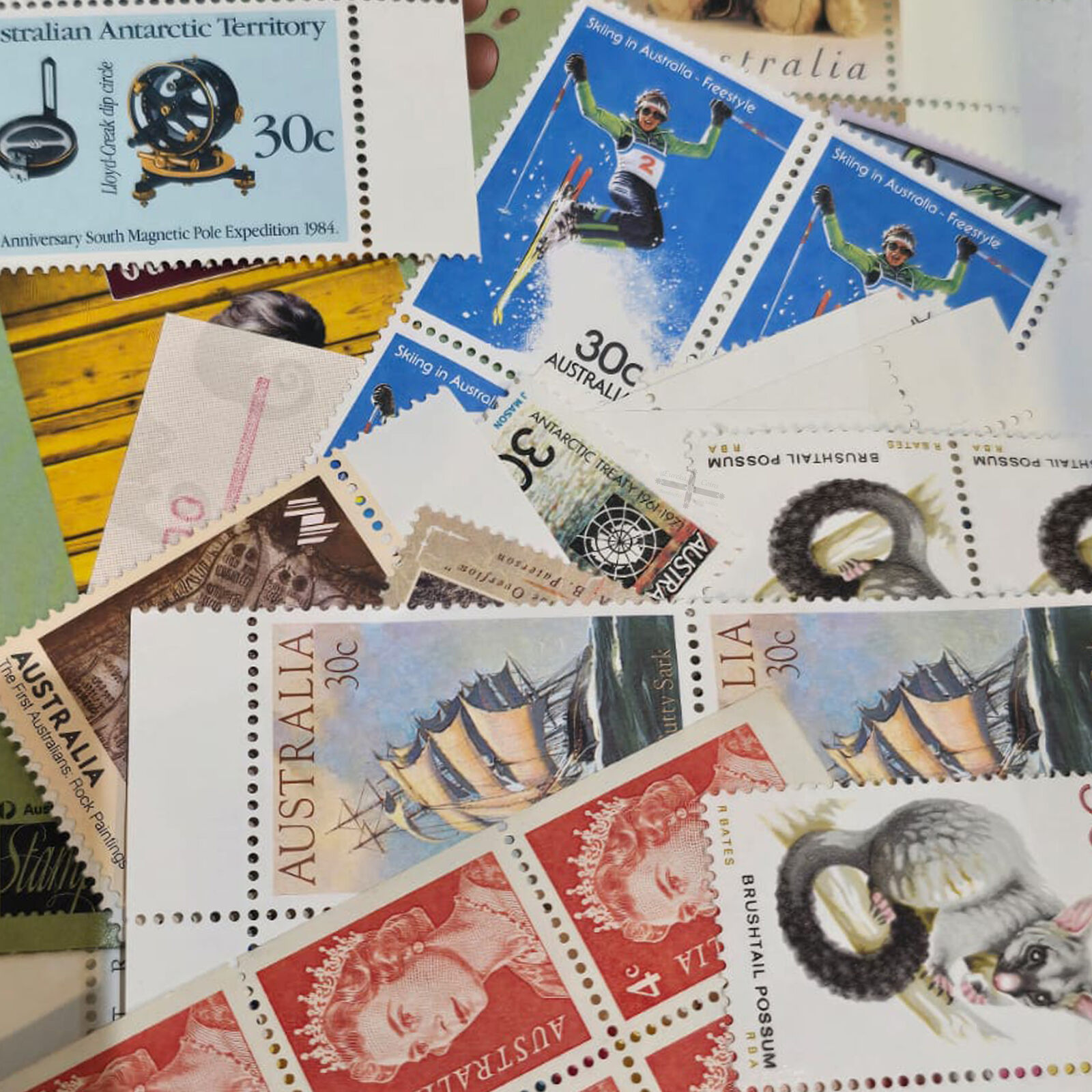 Bulk Lot of Unused Australian Stamps
