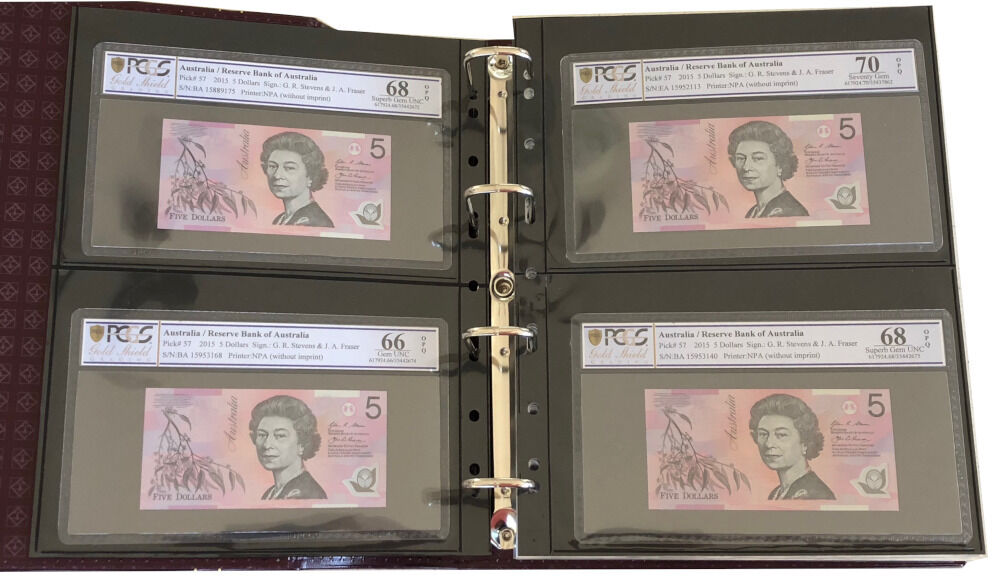 Classic GRANDE 2S Black Sheets - Double-sided Album Sleeves (Pk 5)