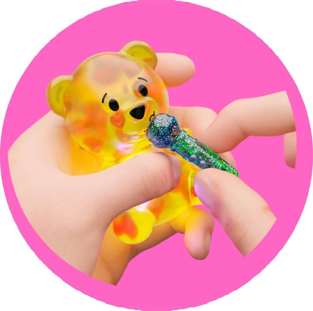 Gummymals Toy Gummy Bear - Mini Singing Stars