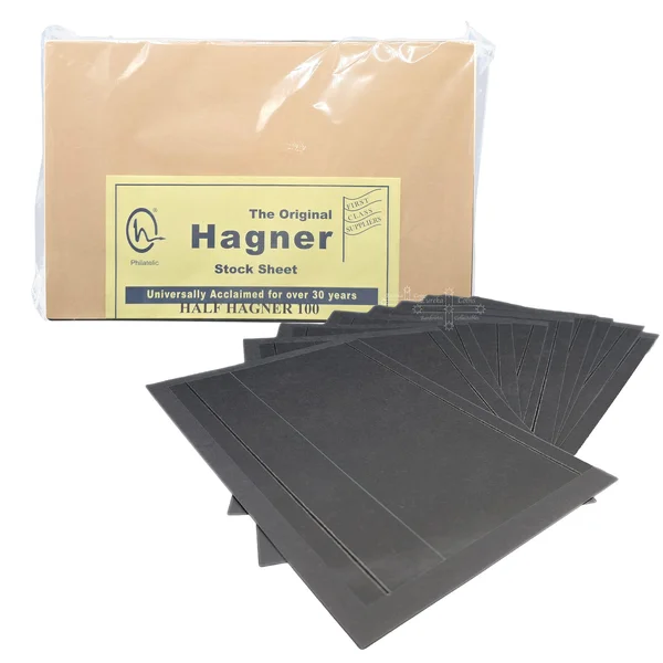 HALF HAGNER - Pack of Single-Sided Banknote Stock Sheets