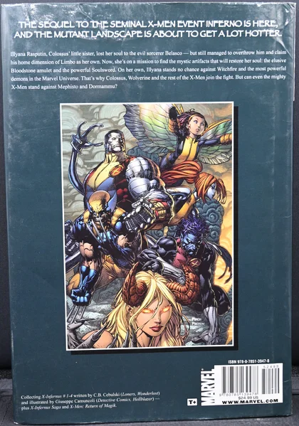 Marvel Comics X-Men: X-Infernus – C.B Cebulski (2009)