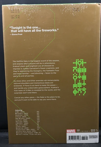 Marvel Comics SEALED X-Men: Hellfire Gala - Compliation (2022)