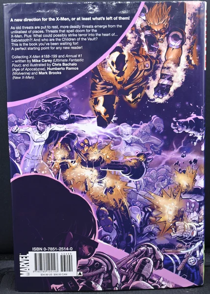 Marvel Comics X-Men: Supernovas  - Mike Cary (2007)