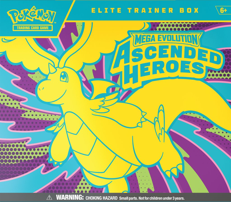Pokemon: Mega Evolution— Ascended Heroes Elite Trainer Box