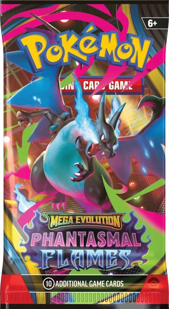 Pokemon: Mega Evolution - Phantasmal Flames Booster Pack