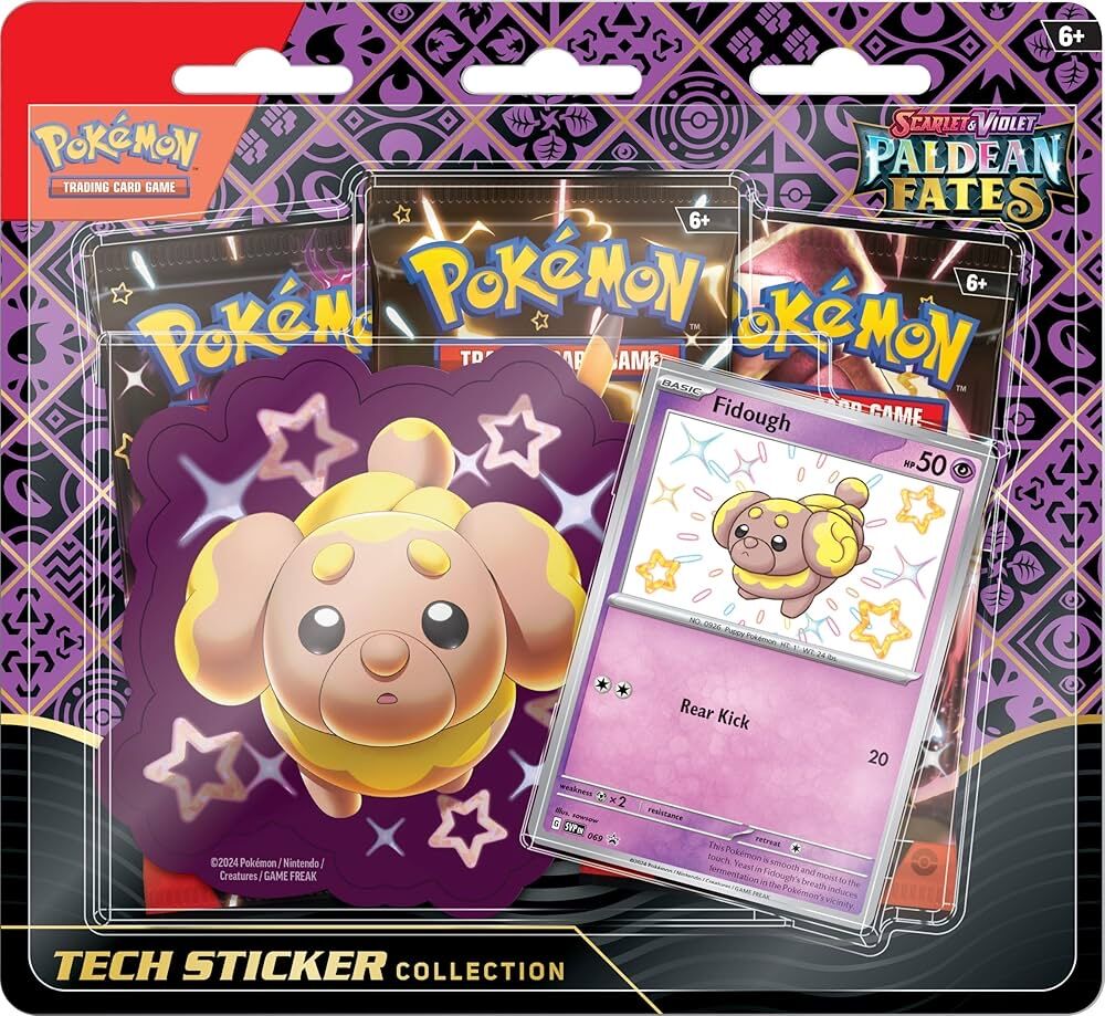 Pokemon: SV 4.5 Paldean Fates - Tech Sticker Blister (assorted)