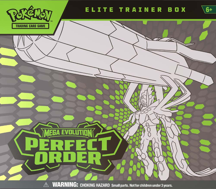 Pokemon: Mega Evolution— Perfect Order Elite Trainer Box