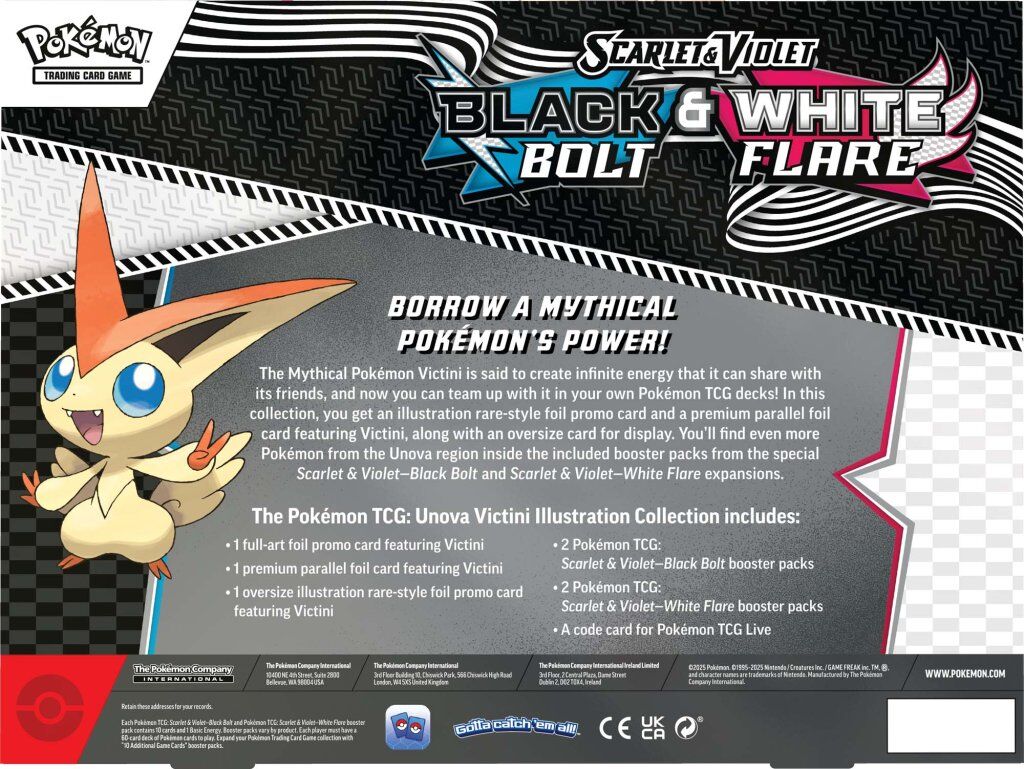 Pokemon: Unova Victini Illustration Collection